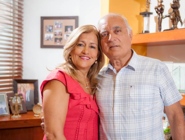 Liliana Restrepo y Alfredo Hoyos, fundadores de Frisby.