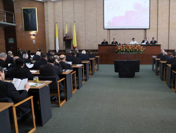 Apertura de la 115.ª Asamblea Plenaria del Episcopado colombiano