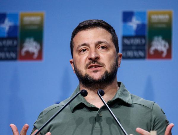 Zelenski reiteró que la prioridad de su país es la adhesión plena a la Otán.