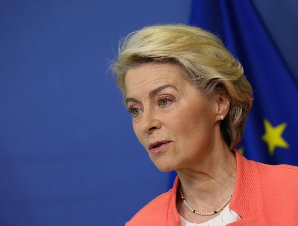 Ursula von der Leyen, presidenta de la Comisión Europea.