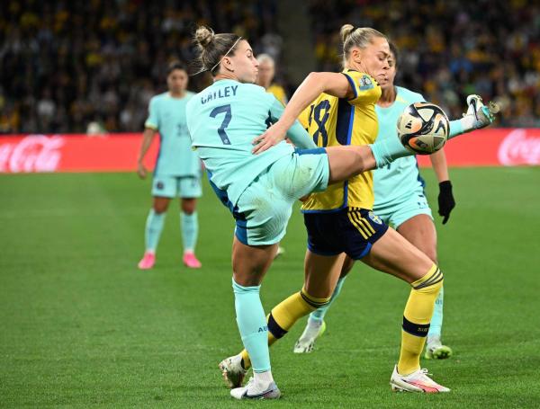 Copa Mundial Femenina de la FIFA 2023 entre Suecia y Australia, en Brisbane, Australia, el 19 de agosto 2023.
