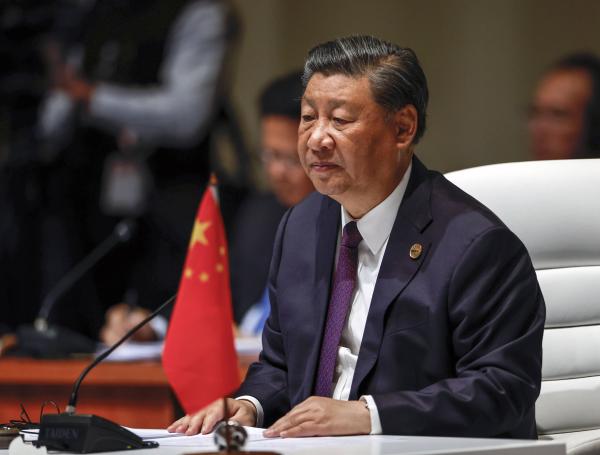 Presidente chino, Xi Jinping, en la cumbre de los Brics.