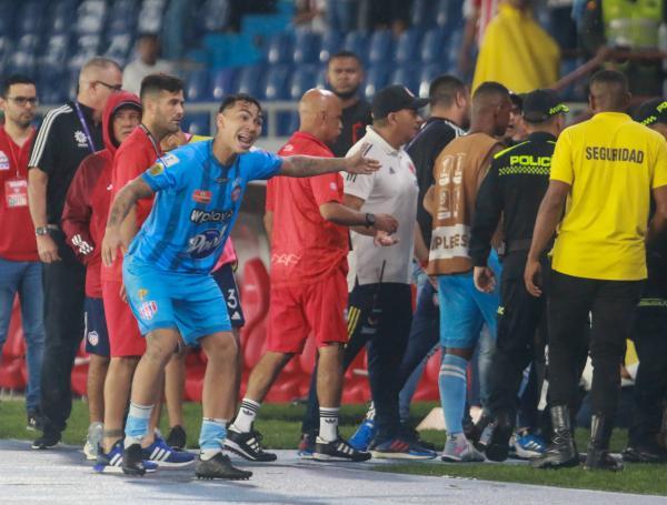Barranquilla, Colombia, 9 de Septiembre de 2023.  Victoria 7-0 del Junior FC sobre Unión Magdalena por la fecha 10 de la Liga Betplay Dimayor II en el Estadio Metropolitano. Con goles de Carlos Bacca, Enamorado, Caicedo, en tres oportunidades, Rodríguez y Castro. Foto VAnexa Romero/ETCE
