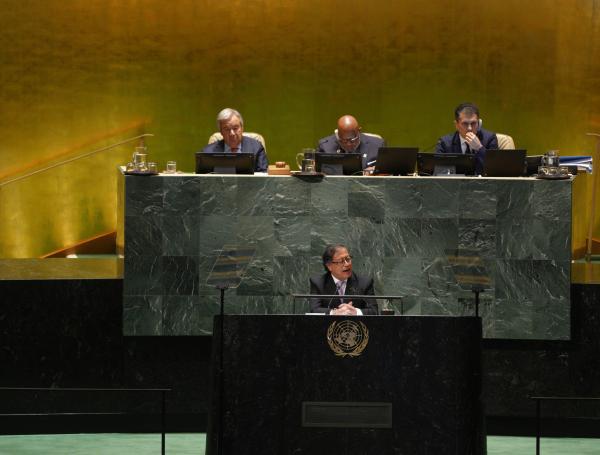 Gustavo Petro: las claves del discurso del presidente en la Onu