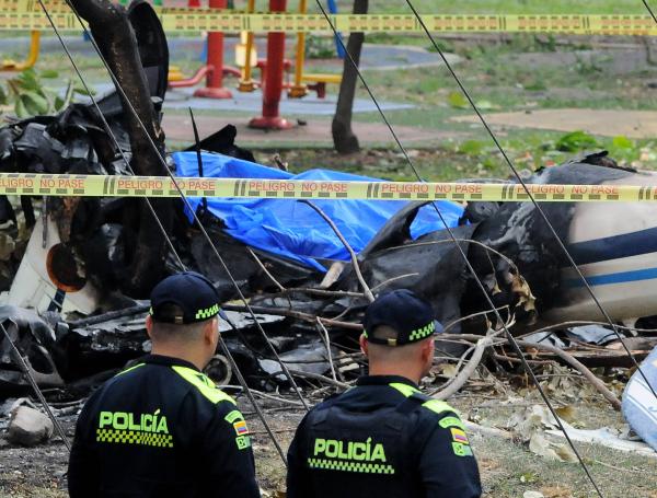Accidente de avioneta en Cali