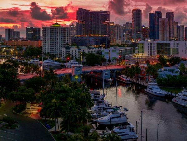 Fort Lauderdale es la tercera ciudad más poblada de Florida.