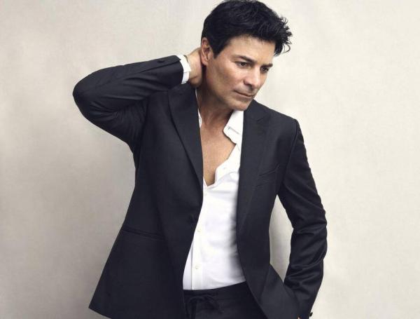 Chayanne, cantante puertorriqueño.