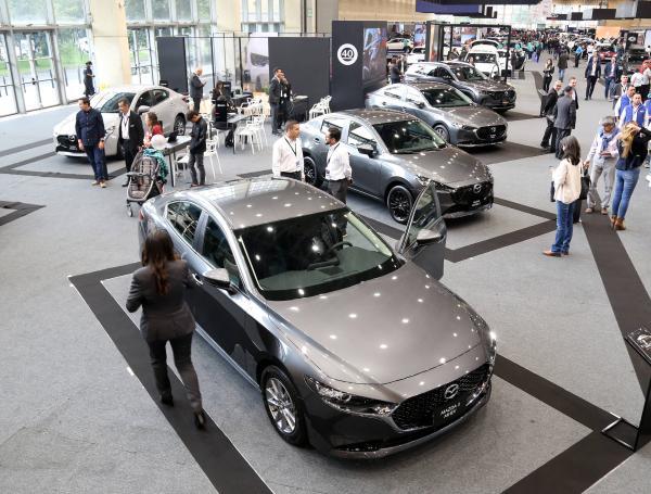 Bogotá, 3 de noviembre de 2023. Se inaugura la Décimo octava versión de la Feria del Automóvil en Corferias, que desde hace 5 años no se celebraba en Bogotá. Esta versión se extenderá hasta el 13 de este mes.