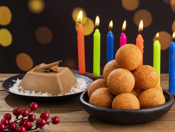 Estas preparaciones son típicas de la Navidad.