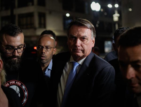 El expresidente de Brasil Jair Bolsonaro.