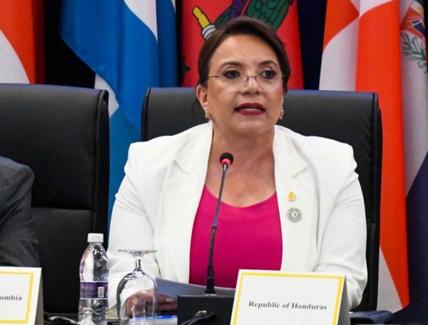 Xiomara Castro de Zelaya, presidenta de Honduras. 