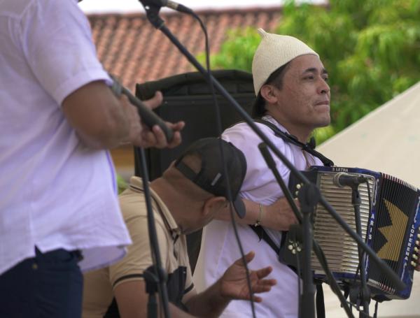 Participante del Festival de la Leyenda Vallenata 2024