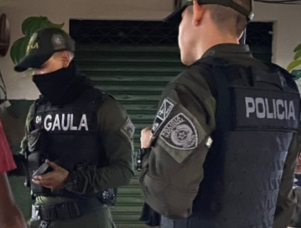 Operativos del Gaula en Cali.