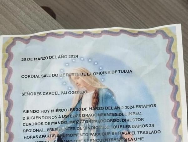 La Inmaculada, amenazas
