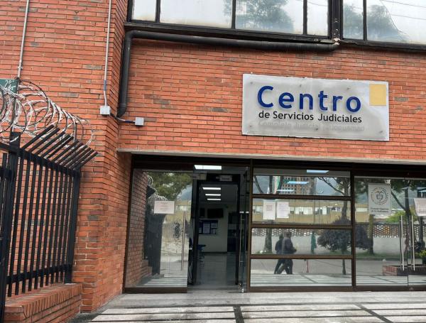 Complejo Judicial de Paloquemao, en Bogotá.