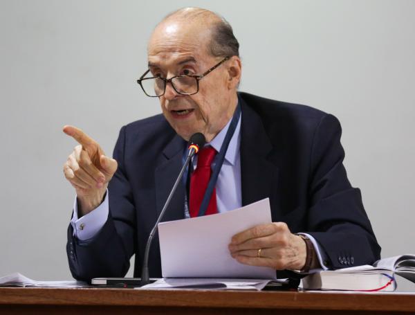 Bogotá 18 de Junio 2024. 
El ex canciller Álvaro Leyva , en declaración libre en la Procuraduría General por el caso de Pasaportes.