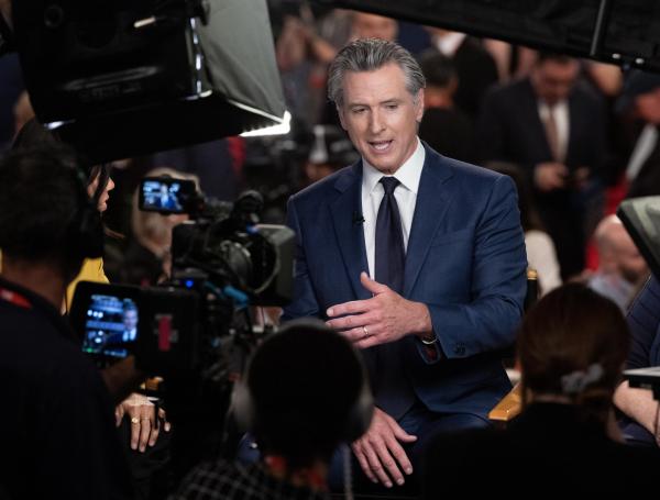 Gavin Newson, gobernador de California desde 2018.