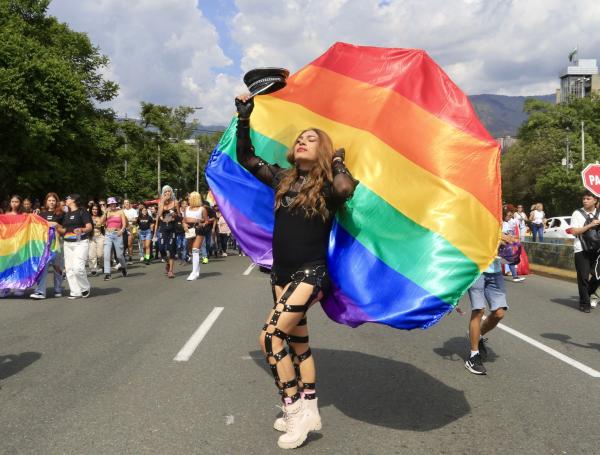 Marcha Orgullo LGBTIQ+ en Medellín