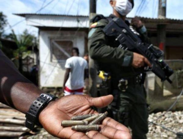 Bajo Calima, en Buenaventura. Operativos de Policía.