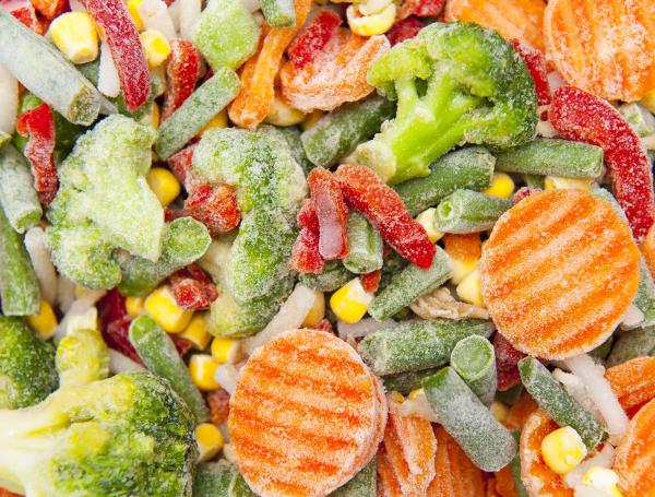 Verduras congeladas
