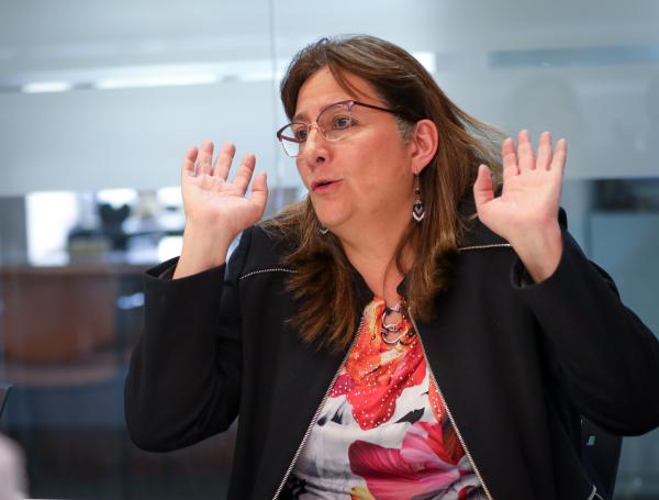 Ángela María Buitrago, ministra de Justicia.