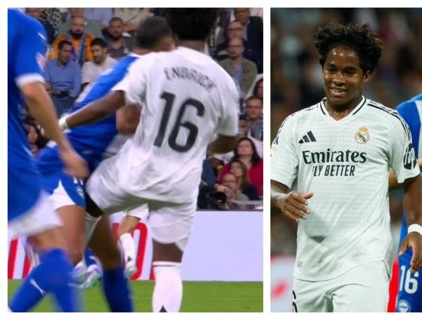 Endrick, jugador del Real Madrid.