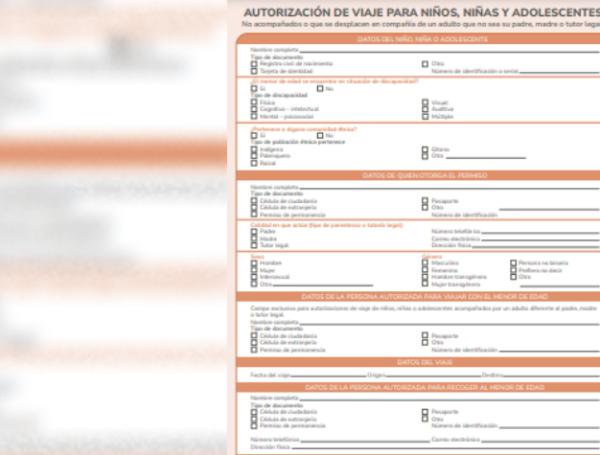 Carta De Consentimiento Para Viajar Con Niños esa.our-dogs.info