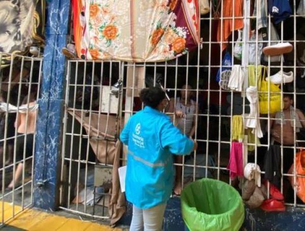 Hacinamiento en estaciones de Policía de Cali.