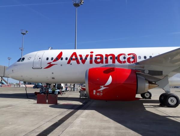 Avión de Avianca.