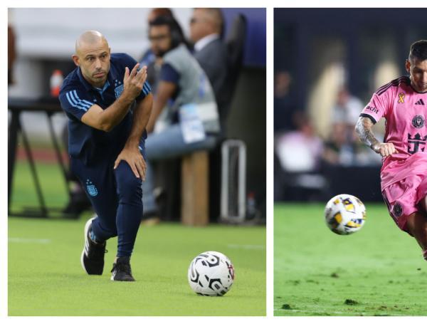 Mascherano y Messi