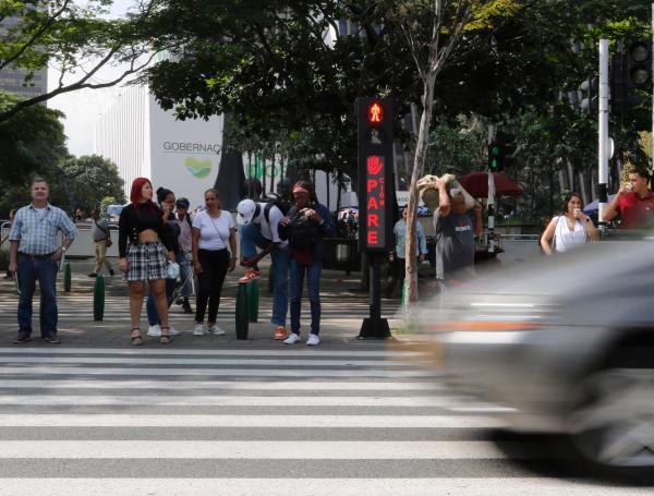 El centro de Medellín es una de las zonas más transitadas de la ciudad.