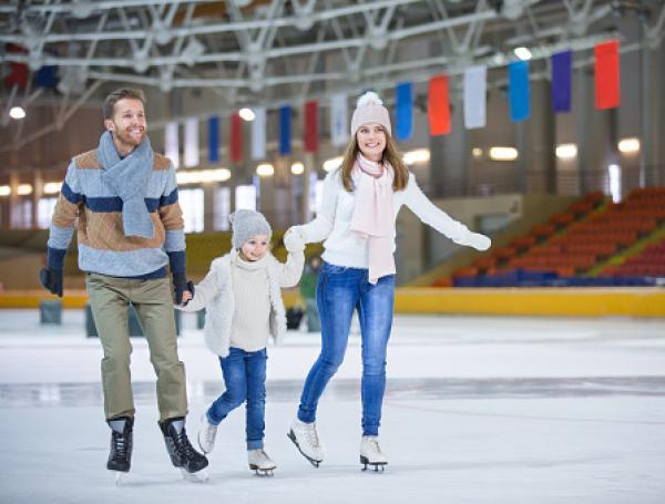 Patinaje sobre hielo en Bogotá