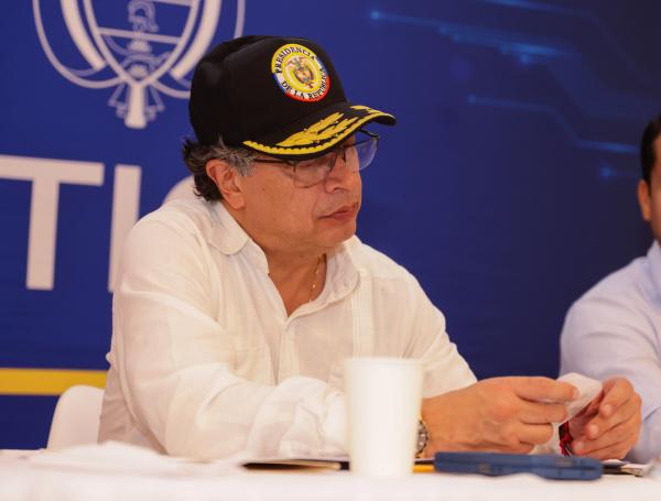 El presidente Gustavo Petro.