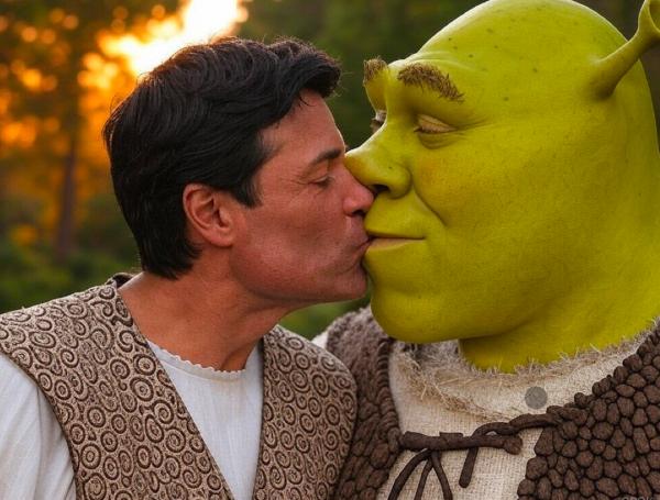 Chayanne y Shrek