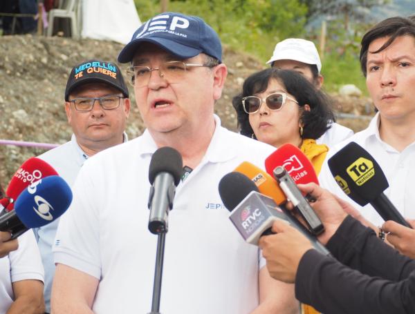 Magistrado Alejandro Ramelli, presidente de la JEP.