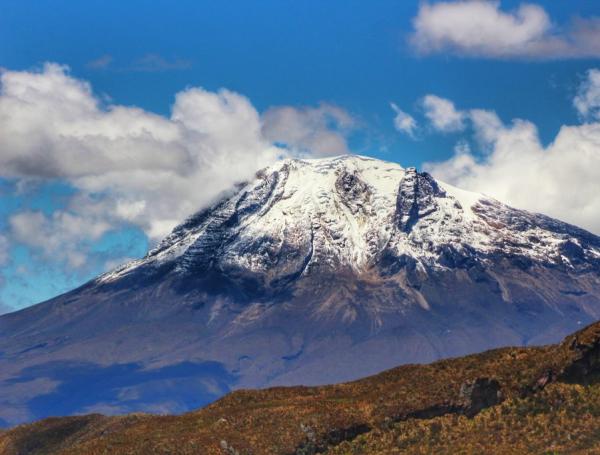 Vista del Nevado del Tolima.