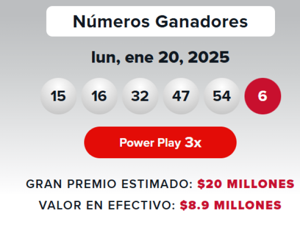 Powerball resultados