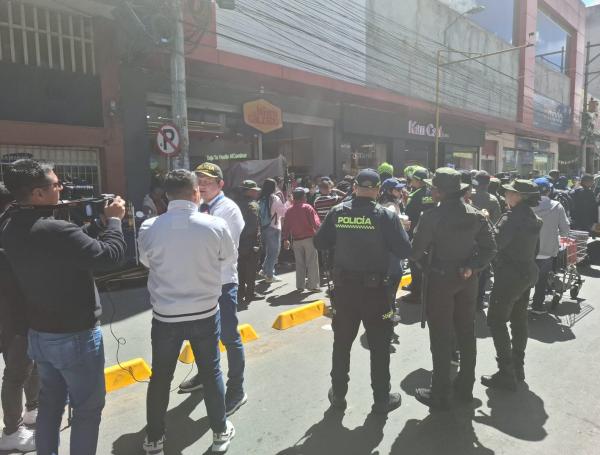 Vendedores de Pasto.