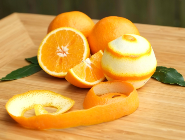 Cáscara de naranja