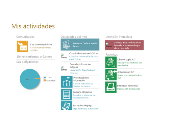 Dian actualización de RUT