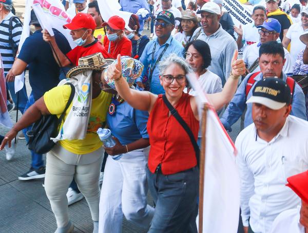 Marcha contra tarifas de energía