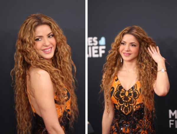 Shakira en los Grammy 2025