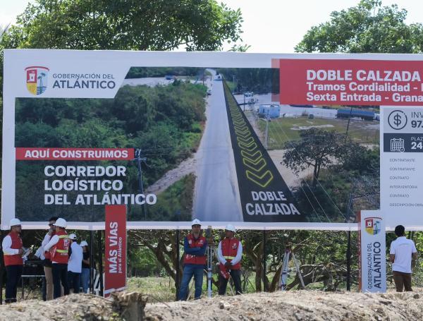 Obras Corrector Logístico del Atlántico