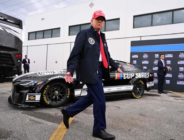 Trump se considera fanático de las carreras automovilísticas.
