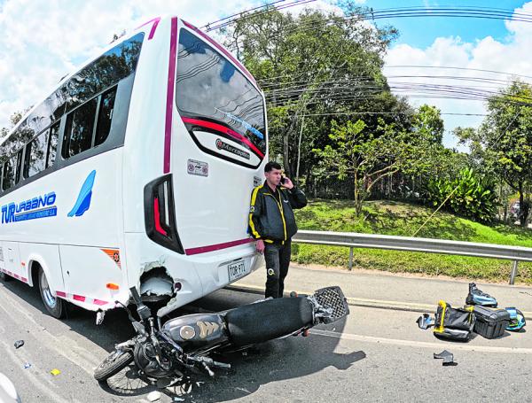 Siniestros viales Medellín