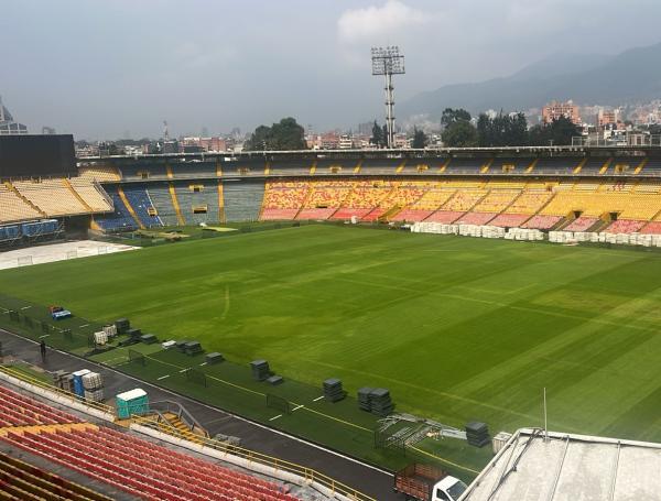 Gramilla del estadio El Campín