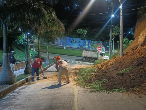 Emergencias en Cali por fuertes lluvias.