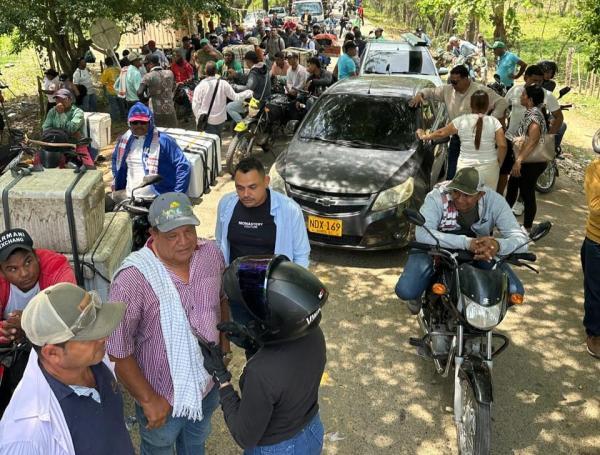 Paro arrocero en Sucre