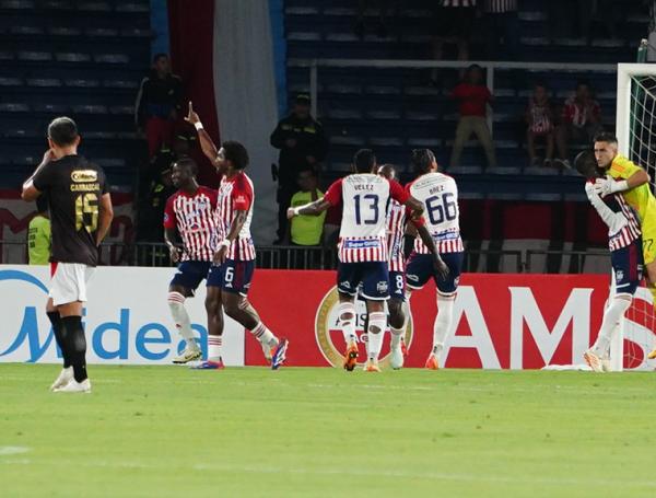 JUNIOR VS AMÉRICA DE CALI POR COPA SUDAMÉRICANA