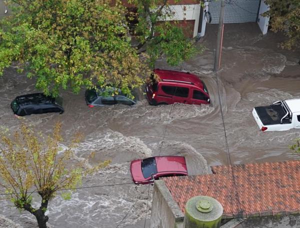 Inundaciones en Argentina.